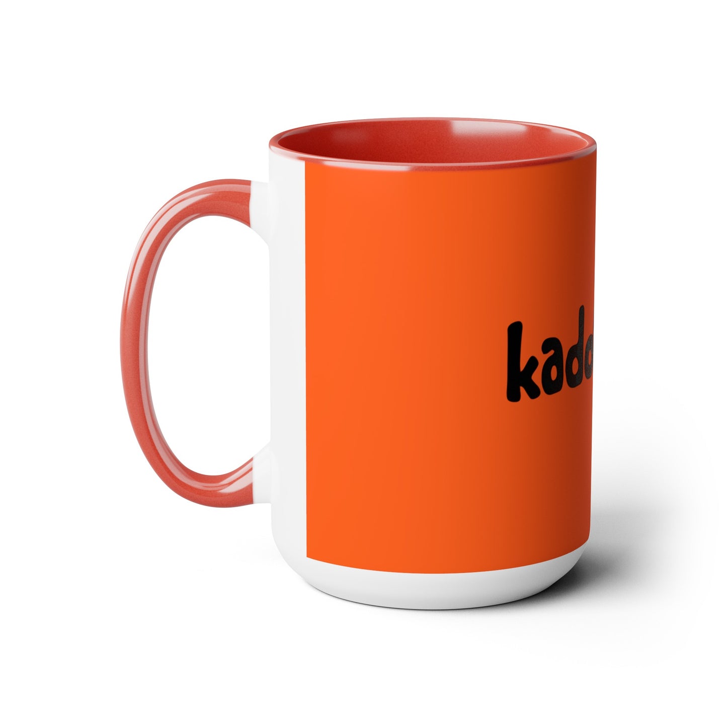 Kadorkids Two-Tone Coffee Mugs, 15oz