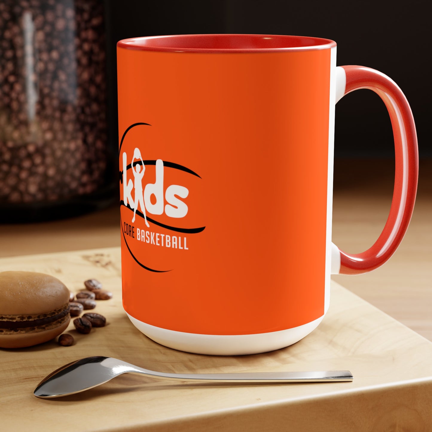 Kadorkids Two-Tone Coffee Mugs, 15oz